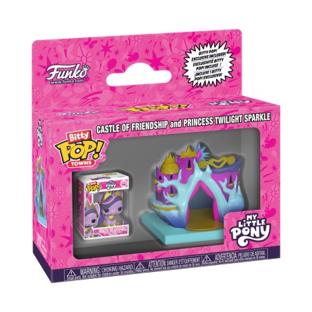 Bitty Pop! - My Little Pony - Castle of Friendship and Princess Twilight Sparkle